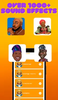 African Comedy Sound Effect android App screenshot 3